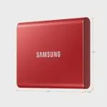 Samsung SSD T7 Portable 500GB / 1TB / 2TB External Eksternal SSD - Garansi 3 Tahun - Image 3