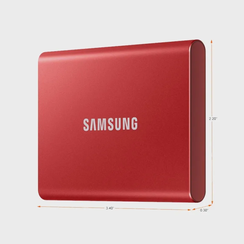 Samsung SSD T7 Portable 500GB / 1TB / 2TB External Eksternal SSD - Garansi 3 Tahun - Image 3
