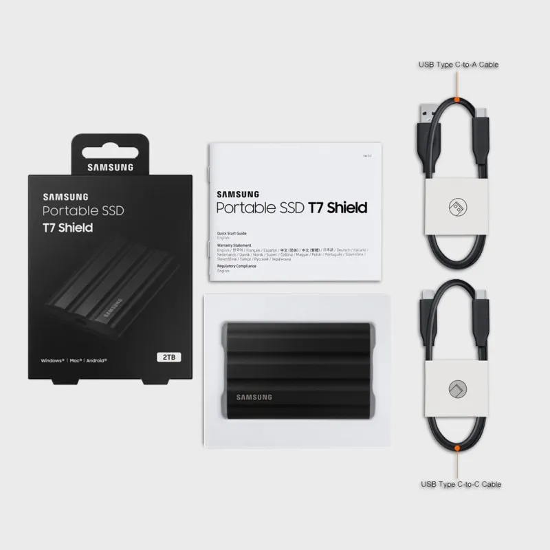 Samsung SSD T7 SHIELD Portable 1TB / 2TB / 4TB External Eksternal SSD - Garansi 3 Tahun - Image 7