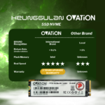 OVATION SSD 980 M2 NVME 256GB / 512GB / 1TB M.2 PCIe Gen 3 x4 NVMe 2280 Internal SSD - Image 6